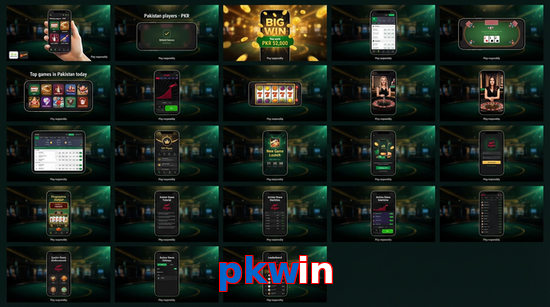 Main screen of Pkwin bet page for PK players