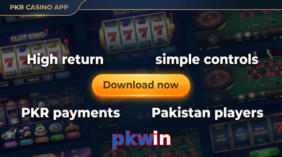Main screen of Pkwin gamedownload page for PK players